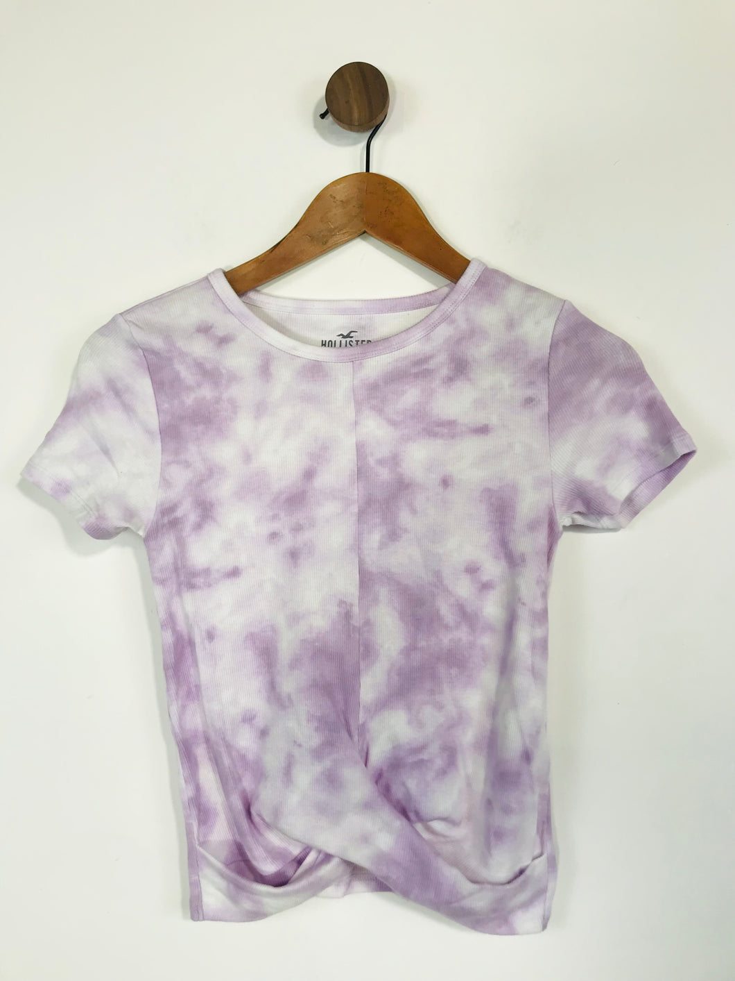 Hollister Women's Tie Dye T-Shirt | S UK8 | Purple