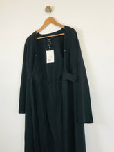 Load image into Gallery viewer, Monki Women&#39;s Wrap Midi Dress NWT | S UK8 | Black
