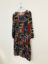 Load image into Gallery viewer, East Women’s Printed Long Sleeve Midi Dress | UK14 | Multi
