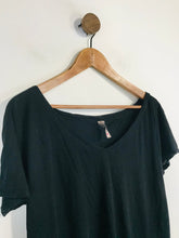 Load image into Gallery viewer, Sweaty Betty Women&#39;s V-Neck T-Shirt | M UK10-12 | Black
