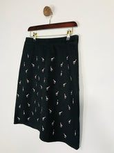 Load image into Gallery viewer, Laura Ashley Women&#39;s Embroidered Giraffe A-Line Skirt | UK10 | Grey
