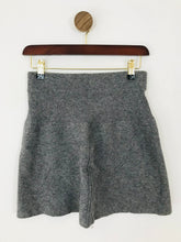 Load image into Gallery viewer, Zara Women&#39;s Knit Mini A-Line Skirt | S UK8 | Grey

