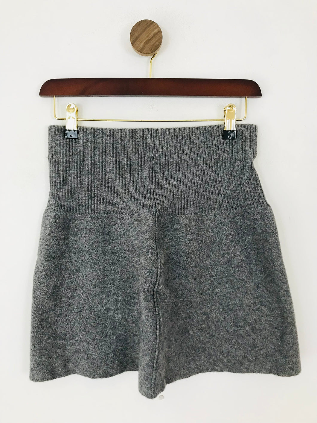 Zara Women's Knit Mini A-Line Skirt | S UK8 | Grey