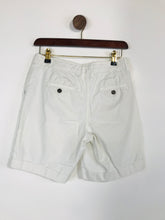 Load image into Gallery viewer, Boden Women&#39;s High Waisted Mid-Length Shorts | UK10 | White
