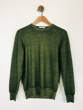 Load image into Gallery viewer, Filippo De Laurentis Men&#39;s Wool Luxuary Knitwear Jumper | S | Green

