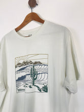 Load image into Gallery viewer, Surf Plus Billabong Men&#39;s Cotton Graphic design T-Shirt | XL | White
