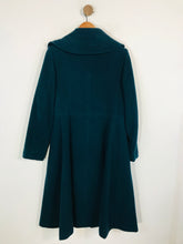 Load image into Gallery viewer, Laura Ashley Women&#39;s Wool Overcoat Coat | UK12 | Blue
