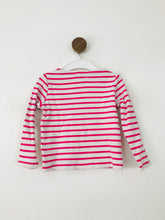 Load image into Gallery viewer, Joules Kid&#39;s Striped Long Sleeve T-Shirt  | 3Y | Pink
