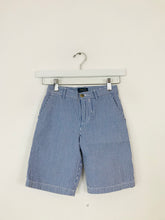 Load image into Gallery viewer, Polo Ralph Lauren Kid’s Striped Shorts | Age 7 | Blue
