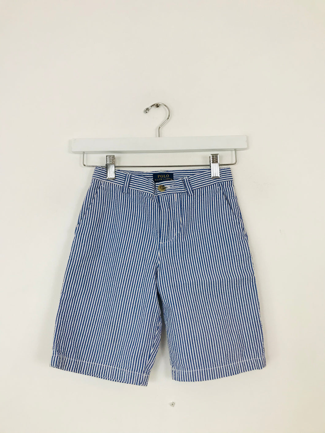Polo Ralph Lauren Kid’s Striped Shorts | Age 7 | Blue
