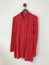Load image into Gallery viewer, J.Jill Women&#39;s Jersey Button-Up Shirt | L | Pink
