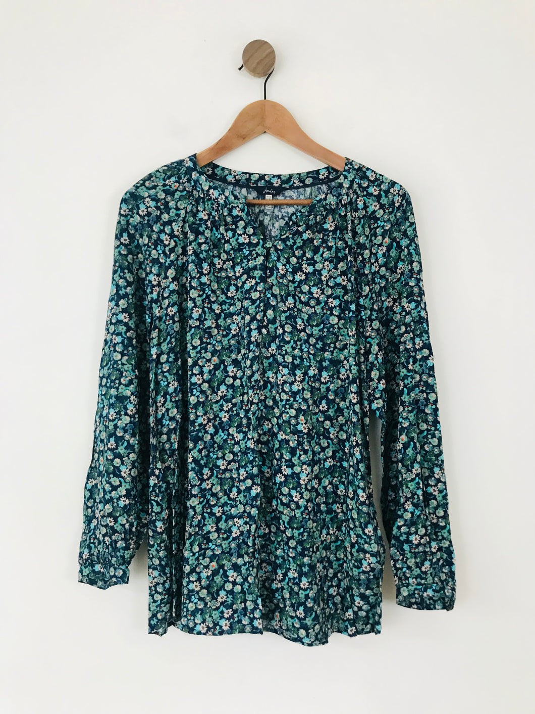 Joules Women's Floral Blouse | UK14 | Green
