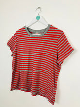 Load image into Gallery viewer, Levi’s Womens Stripe T-shirt | UK10 | Red and grey
