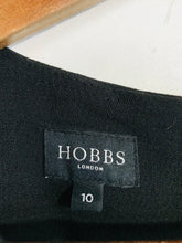 Load image into Gallery viewer, Hobbs Women&#39;s Fitted Sleeveless Pinafore Dress | UK10 | Black

