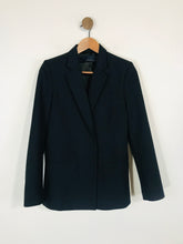 Load image into Gallery viewer, Zara Women&#39;s Wool Smart Blazer Jacket | S UK8 | Blue
