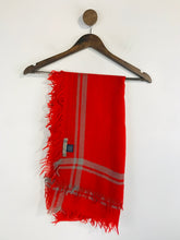Load image into Gallery viewer, Inouitoosh Women&#39;s Wool Striped Scarf | OS | Red
