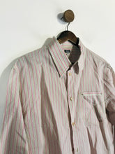 Load image into Gallery viewer, Versace Jeans Couture Men&#39;s Striped Button-Up Shirt | XXL | Pink
