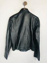 Load image into Gallery viewer, Wilson’s Leather Women&#39;s Leather Bomber Jacket | L UK14 | Black
