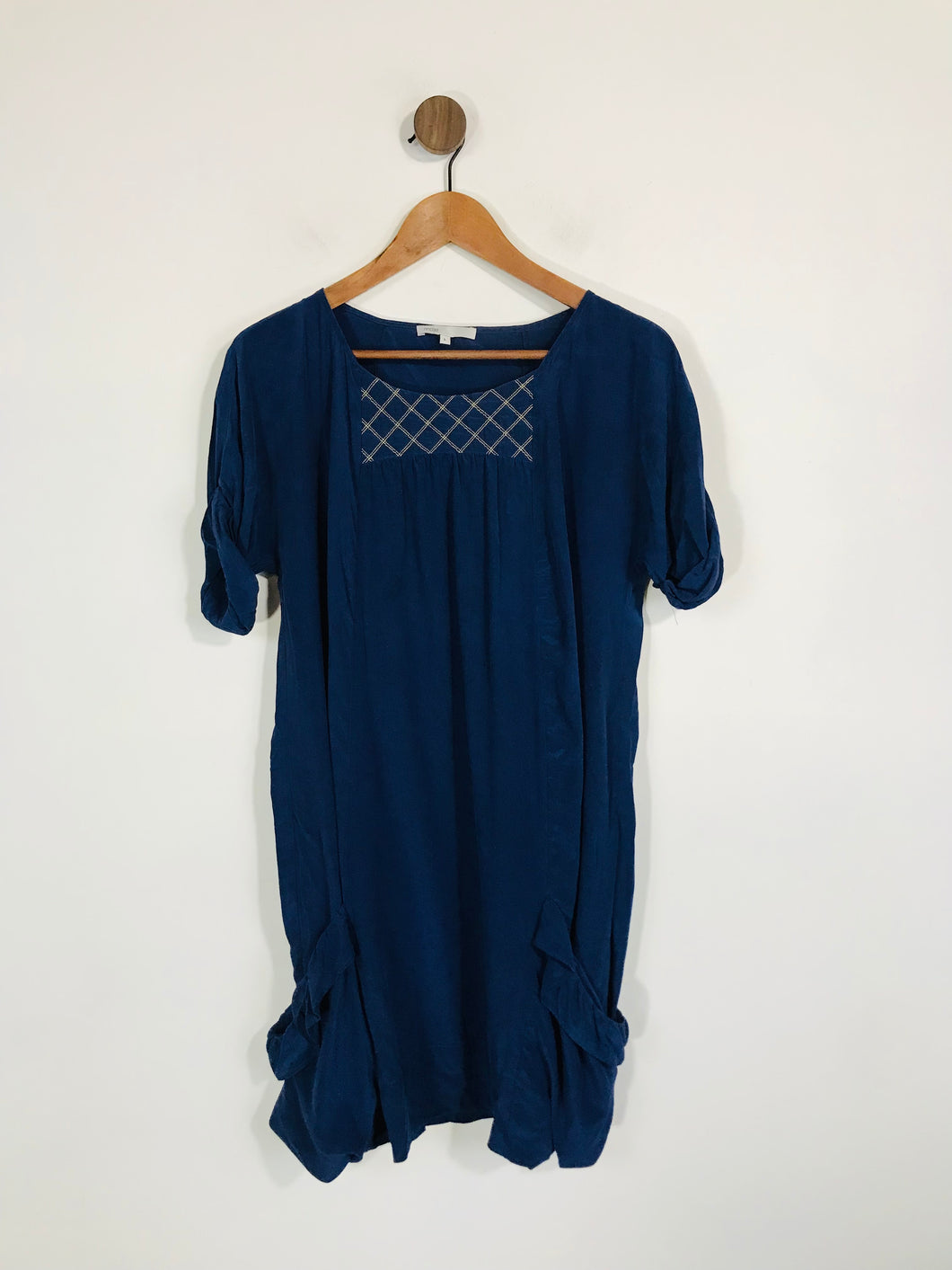 Maje Women's Silk Tunic Blouse | L UK14 | Blue