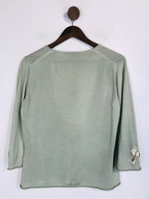 Load image into Gallery viewer, Marks &amp; Spencer Women&#39;s Embroidered Cardigan | M UK10-12 | Green

