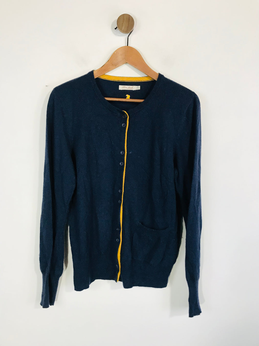 Tom Joule Women's Cashmere Wool Cardigan | UK16 | Blue