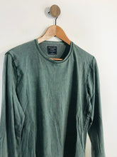 Load image into Gallery viewer, Abercrombie &amp; Fitch Men&#39;s Long Sleeve Cotton T-Shirt | S | Green

