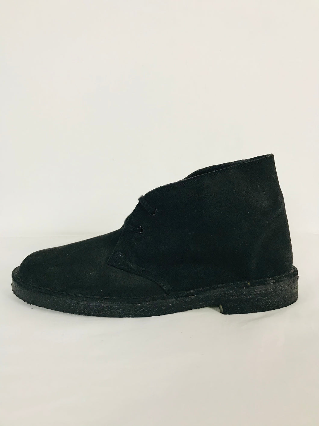 Clarks Women’s Suede Desert Ankle Boots | UK 6.5 EU 40 | Black
