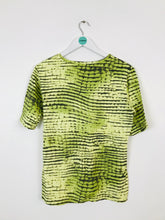 Load image into Gallery viewer, Gerry Weber Women’s Stretchy T-Shirt Top | UK14 | Green
