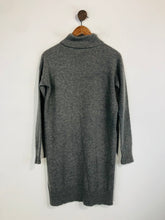 Load image into Gallery viewer, Seasalt Women&#39;s Merino Roll Neck Jumper Dress | UK10 | Grey
