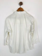 Load image into Gallery viewer, Cos Women&#39;s Cotton Long Sleeve Blouse | M UK10-12 | White
