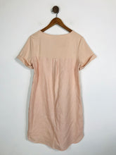 Load image into Gallery viewer, Oui Women&#39;s Linen Shift Dress | UK10 | Pink
