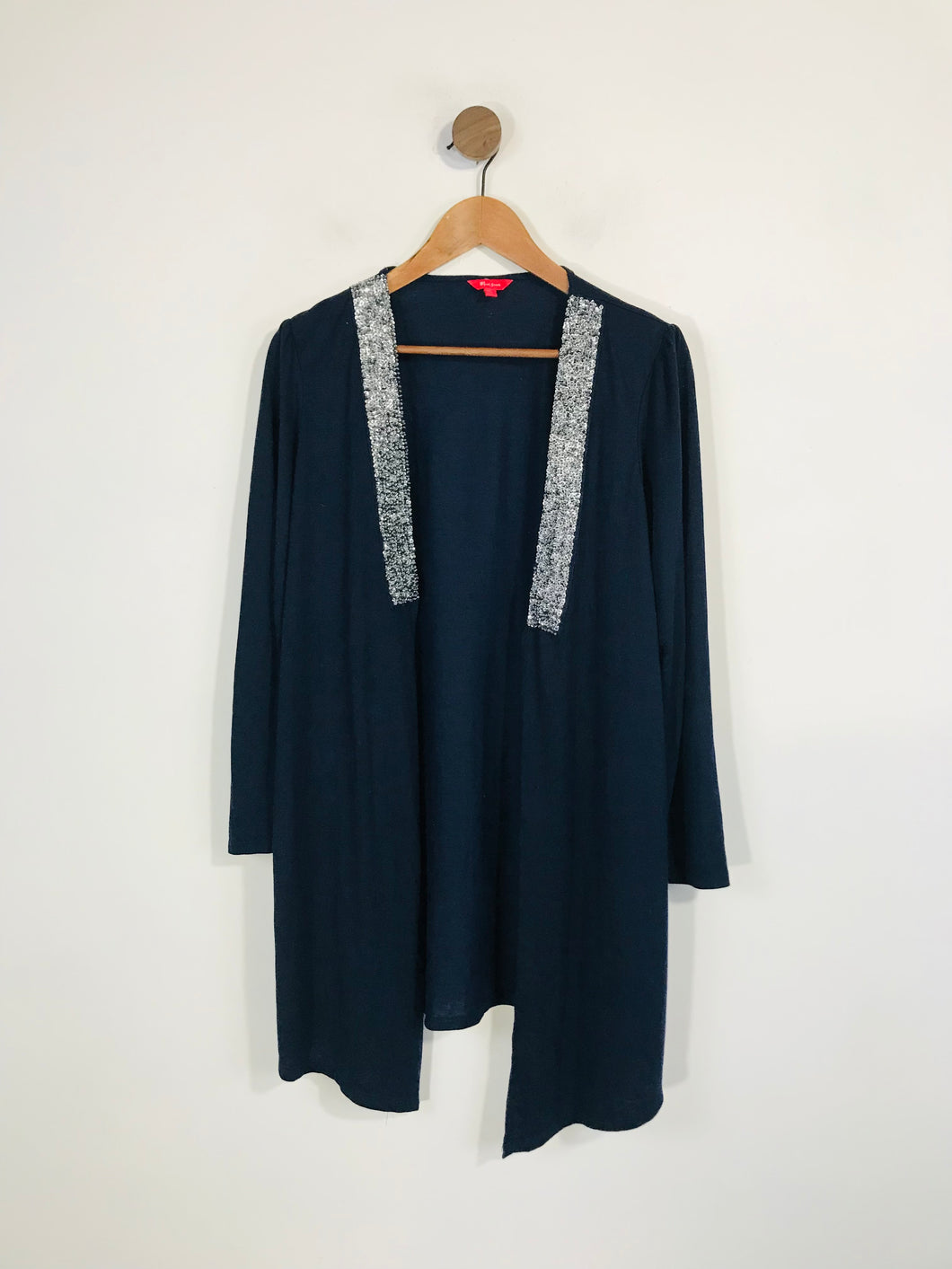 Monsoon Women's Embroidered Cardigan | XL UK16 | Blue