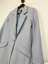 Load image into Gallery viewer, Oasis Women&#39;s Overcoat Coat | XS UK6-8 | Purple

