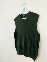 Load image into Gallery viewer, Polo Ralph Lauren Men’s Knit Sweater Vest NWT | M | Green
