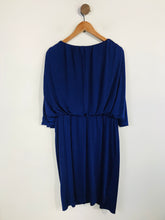 Load image into Gallery viewer, Biba Women&#39;s Cowl Neck Sheath Dress | UK18 | Purple
