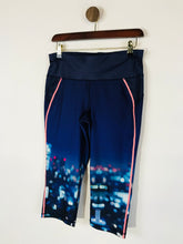 Load image into Gallery viewer, Sweaty Betty Women&#39;s Sports Gym Running Crop Leggings Bottoms | M UK10-12 | Blue
