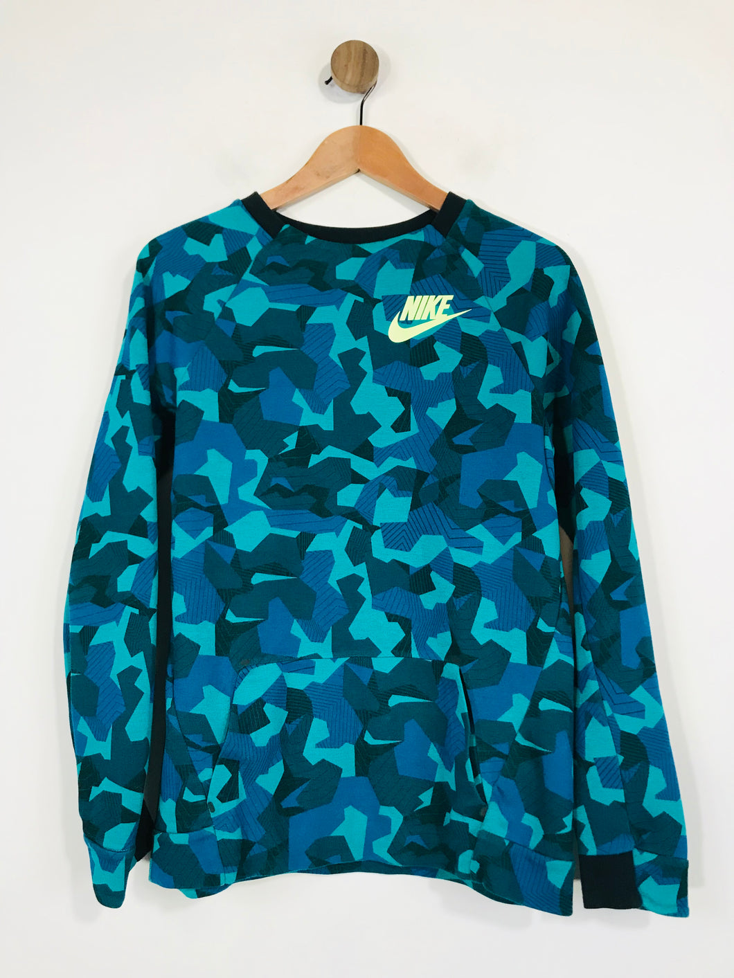 Nike Women's Cotton Colour Block Sweatshirt | XL UK16 | Multicoloured