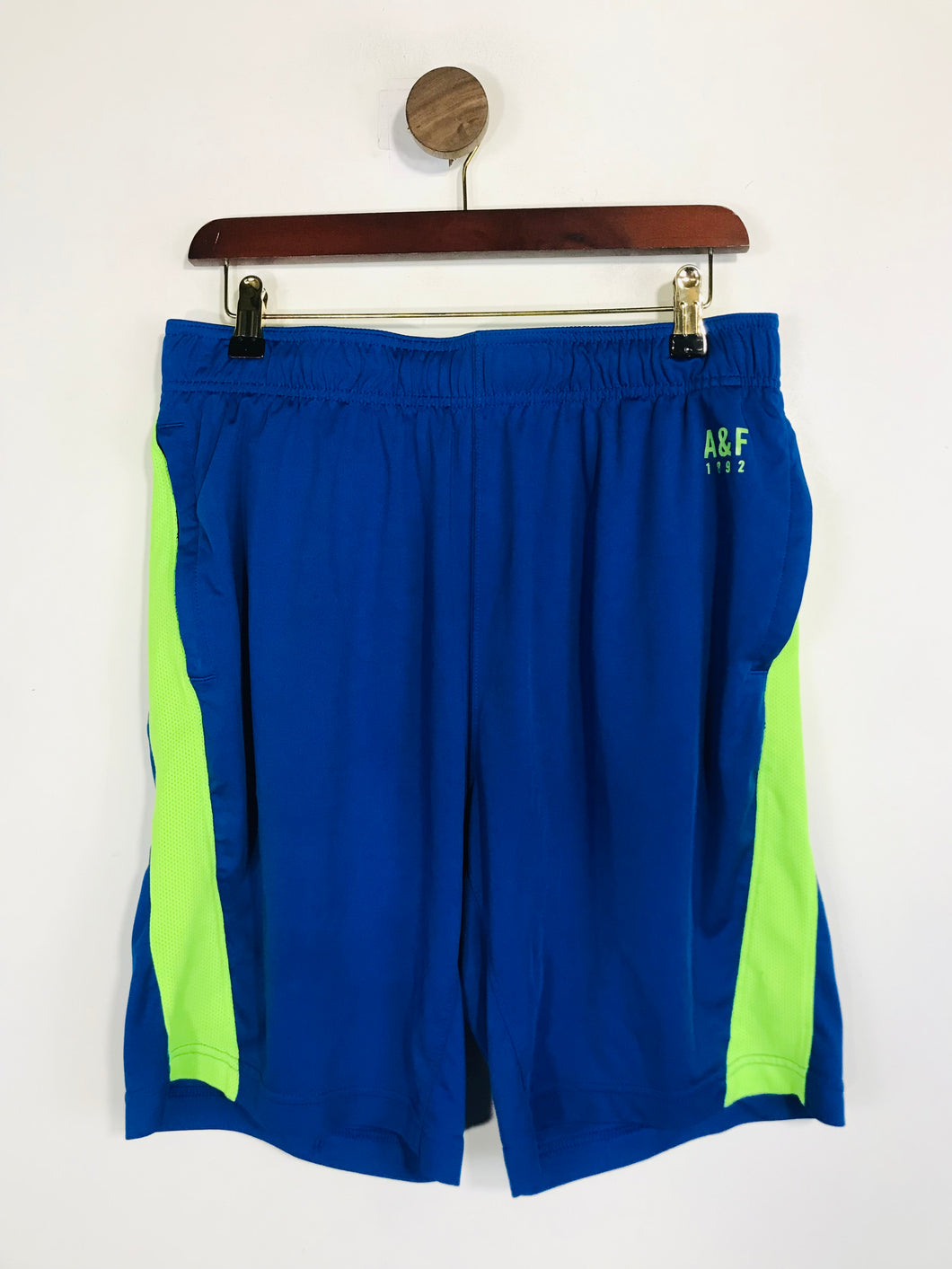 Abercrombie & Fitch Women's Shorts Sports Bottoms | L UK14 | Blue