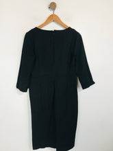 Load image into Gallery viewer, Seraphine Women&#39;s Long Sleeve Zip Bodycon Dress | UK12 | Black
