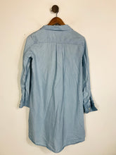 Load image into Gallery viewer, Massimo Dutti Women&#39;s Shirt Dress | EU34 UK6 | Blue
