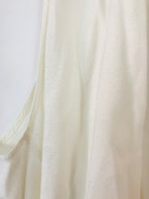Load image into Gallery viewer, Hampstead Bazaar Women’s Vest Waistcoat Top | L-XL | Cream White
