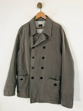 Load image into Gallery viewer, Hugo Boss Men&#39;s Cotton Overcoat Coat | XXL | Grey
