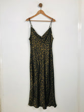 Load image into Gallery viewer, Zara Women&#39;s Leopard Print Midi Dress | XL UK16 | Multicoloured
