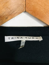 Load image into Gallery viewer, Trina Turk Women&#39;s Cotton Cardigan | M UK10-12 | Black
