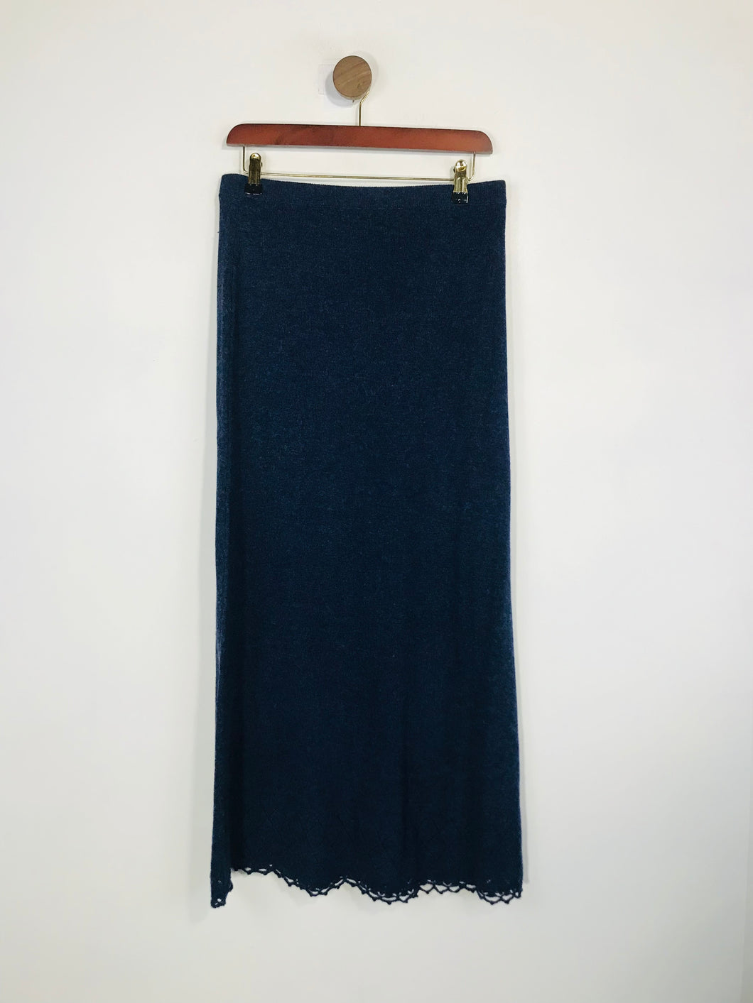 Monsoon Women's Knit Maxi Skirt | UK14 | Blue