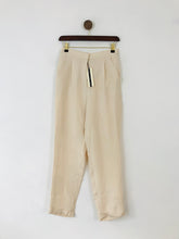 Load image into Gallery viewer, Topshop Women&#39;s Silk High Waisted Trousers NWT | UK8 | Pink
