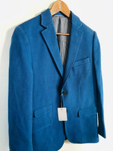 Load image into Gallery viewer, Nigel Hall Men&#39;s Cotton Suit Jacket NWT | 40 L | Blue
