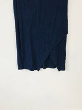Load image into Gallery viewer, Lipsy London Women’s Bodycon Wrap Dress | UK12 | Navy Blue
