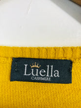 Load image into Gallery viewer, Luella Women&#39;s Cashmere Wool Jumper | M UK10-12 | Yellow
