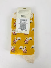 Load image into Gallery viewer, Fat Face Women&#39;s Dog Socks NWT | OS | Yellow
